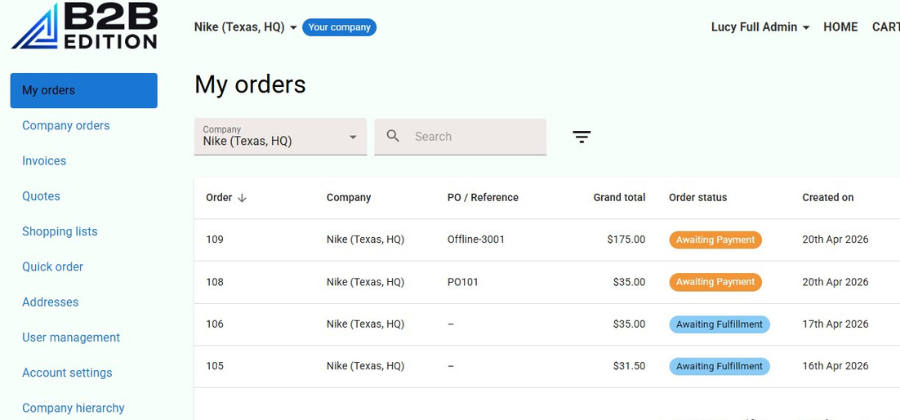 BigC buyer portal
