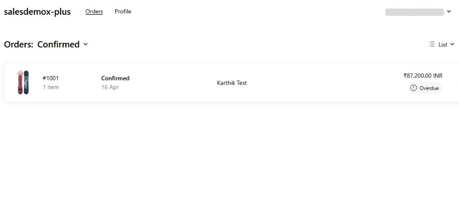 shopify buyer portal